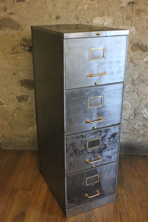 vintage metal file box|metal filing boxes for home.